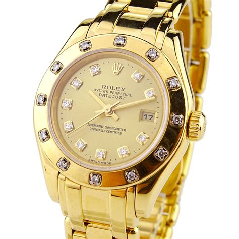 rolex lady datejust pearlmaster.